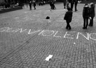 Art=Ammo in Pioneer Courthouse Square in Portland, OR