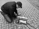 Art=Ammo in Pioneer Courthouse Square in Portland, OR